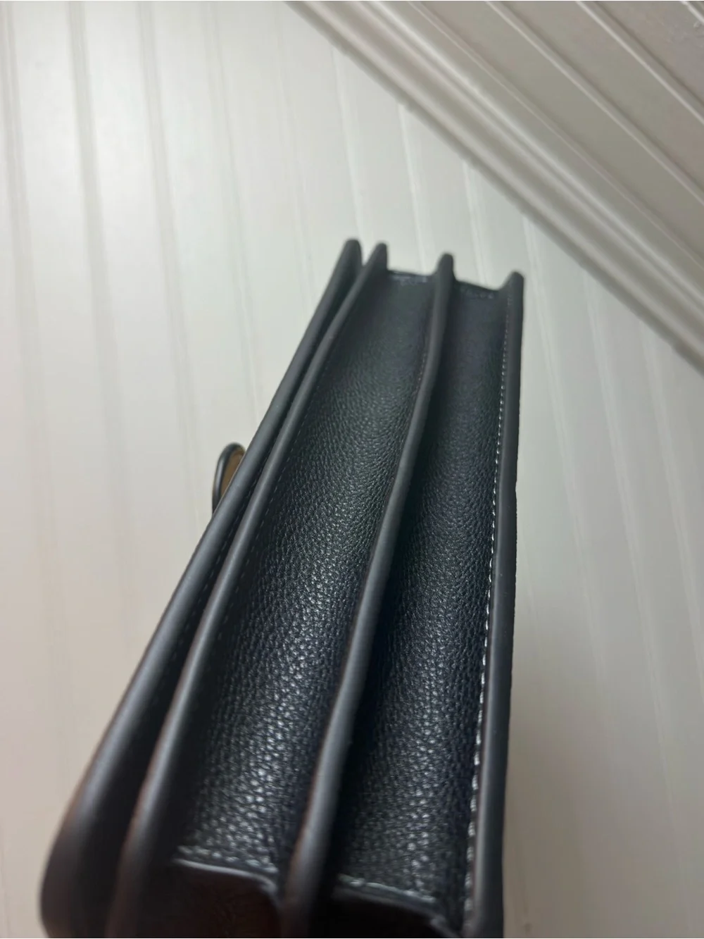 Coach Tabby 26 Black Pebbled Leather Shoulder Bag